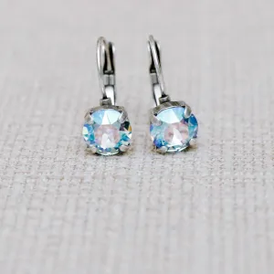 Jess Rachel Marie Earring: Light Sapphire AB