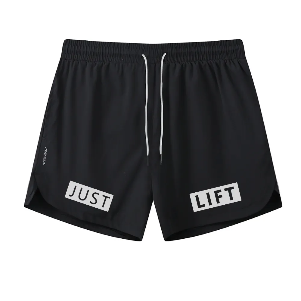 Just Lift Graphic Shorts