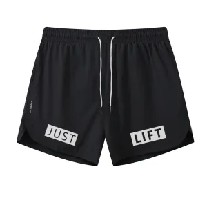 Just Lift Graphic Shorts