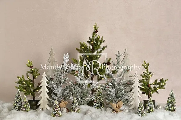 Kate Simple Christmas Trees Backdrop Designed By Mandy Ringe Photography