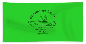 Kayaker Heaven On Earth - Beach Towel