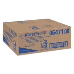 Kimberly-Clark Professional Kimtech Prep™ Wipes for WetTask™ Wiping System, White, 12 in W x 6 in L, 140 Sheets/Roll, 6 Rolls/Case, Includes Bucket, 06471