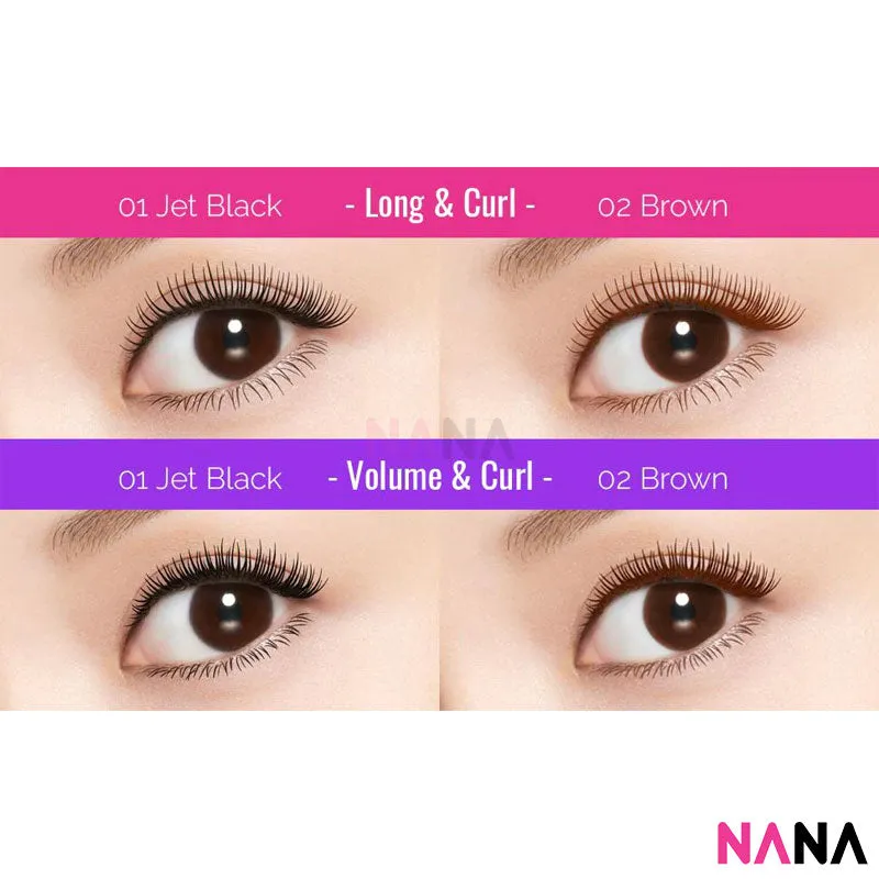 Kiss Me Heroine Make Long & Curl Mascara 6g Deep Black