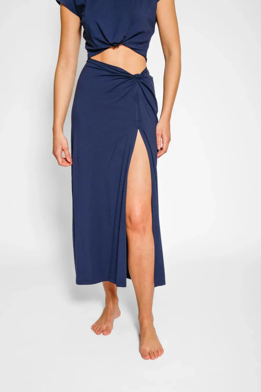 KOY RESORT- WOMEN'S LAGUNA BEACH SIDE KNOT SKIRT