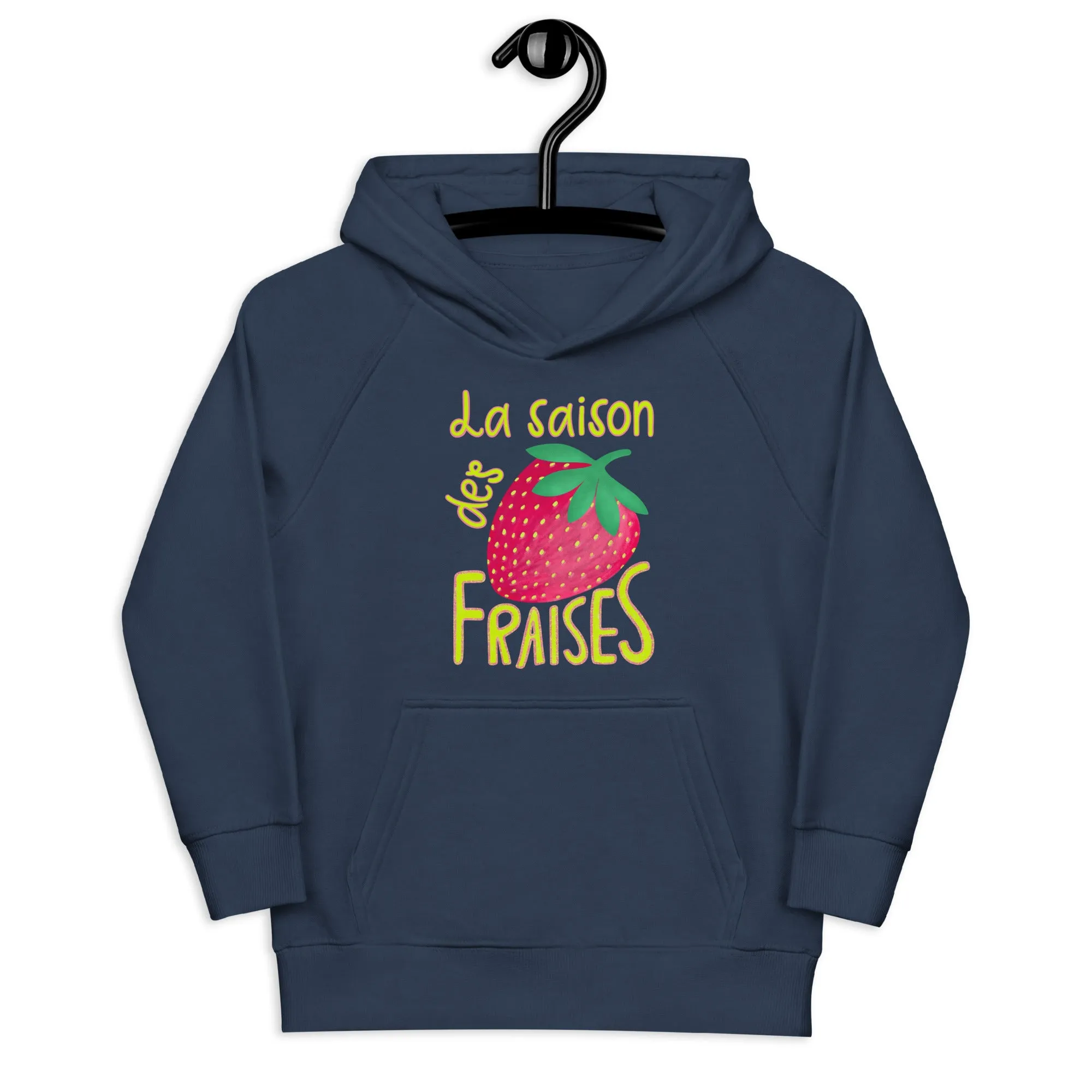 La Saison des Fraises - Kid's Eco Hoodie