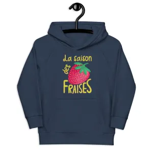 La Saison des Fraises - Kid's Eco Hoodie