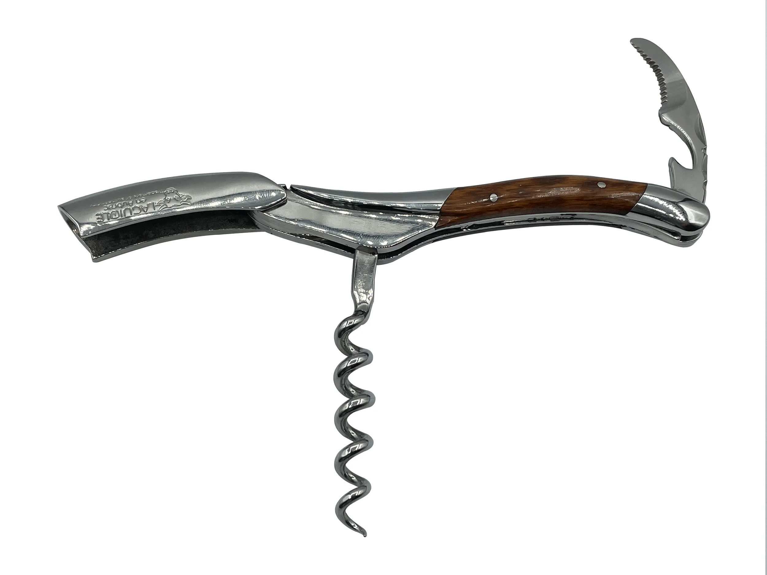 Laguiole en Aubrac Sommelier Waiter's Corkscrew with Amourette Wood Handle
