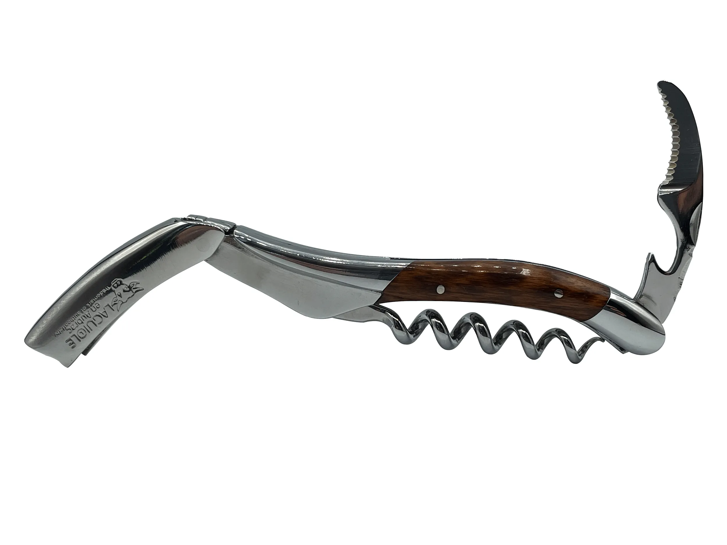 Laguiole en Aubrac Sommelier Waiter's Corkscrew with Amourette Wood Handle