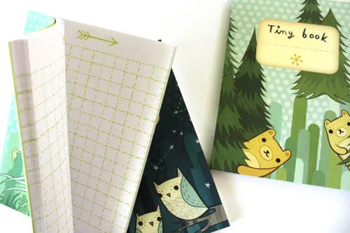 Land-Air-Water Set of 3 Mini Journals