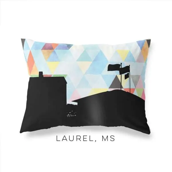 Laurel, Mississippi geometric skyline