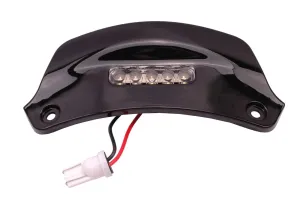 LED License Plate Light Gloss Black | Vespa Sprint/Primavera 50-150cc