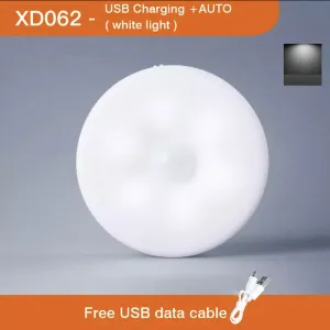 LED Motion Sensor Night Light USB Rechargeable