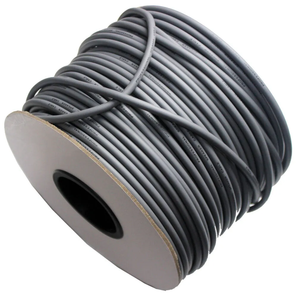 Leem 100m Bulk Speaker Cable (2 core, 2.5mm, 16-Gauge)