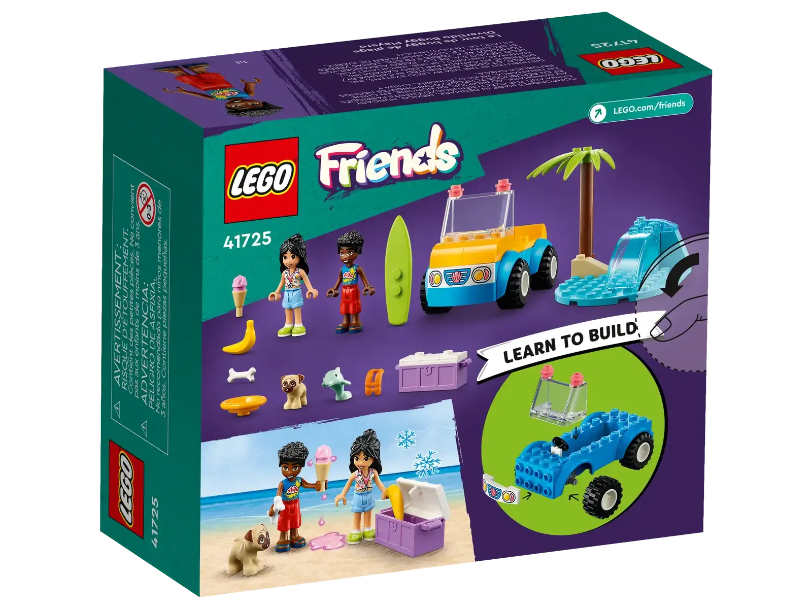 Lego Friends Beach Buggy Fun (41725)