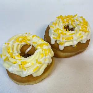 Lemon Cream Gourmet Raised Donut