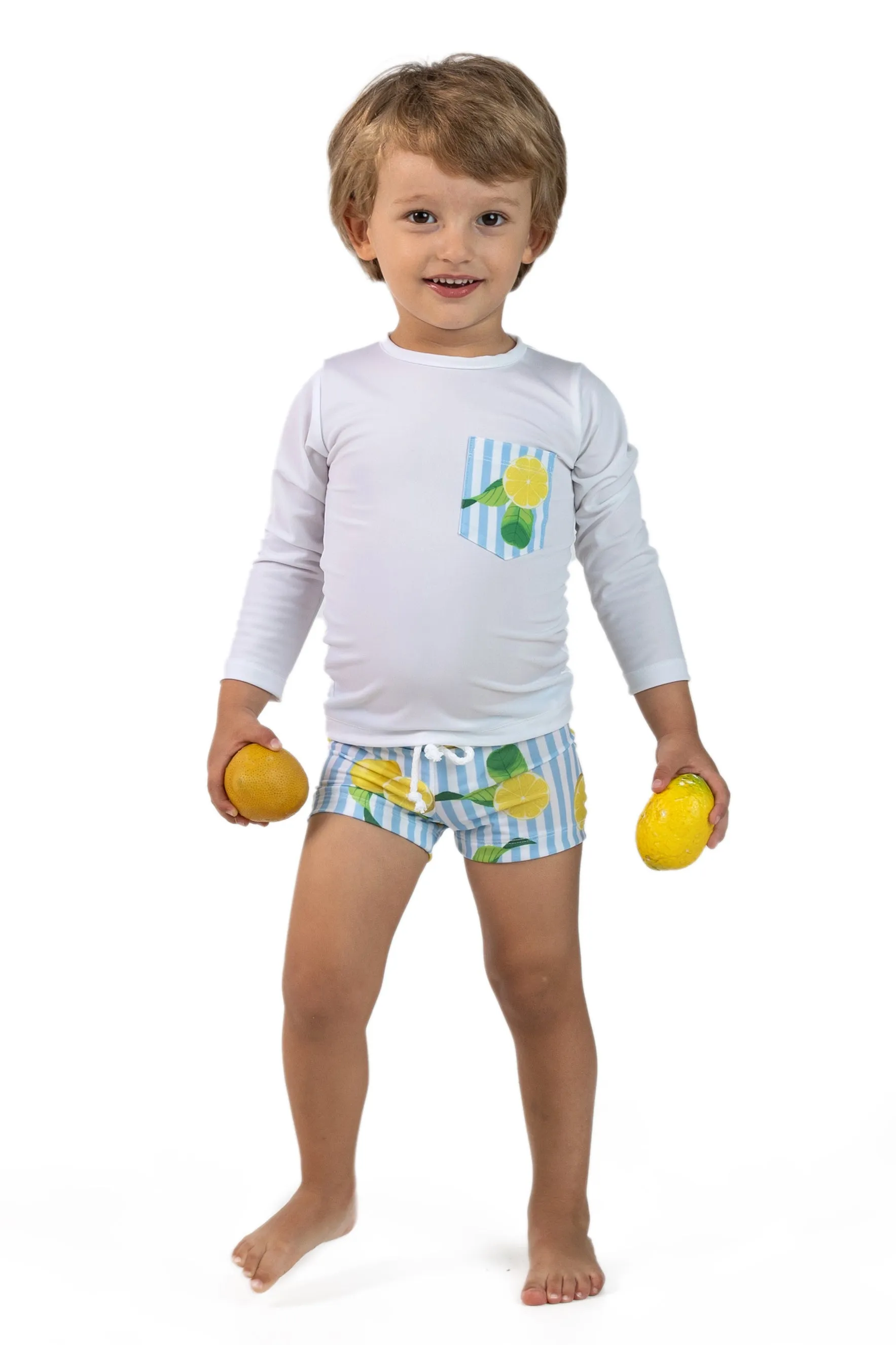 LEMONS Lycra Swim Top