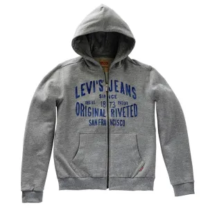 Levi's Grey & Blue Hoodie