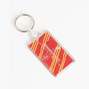 LFC Carabao Cup 22 Winners Keyring