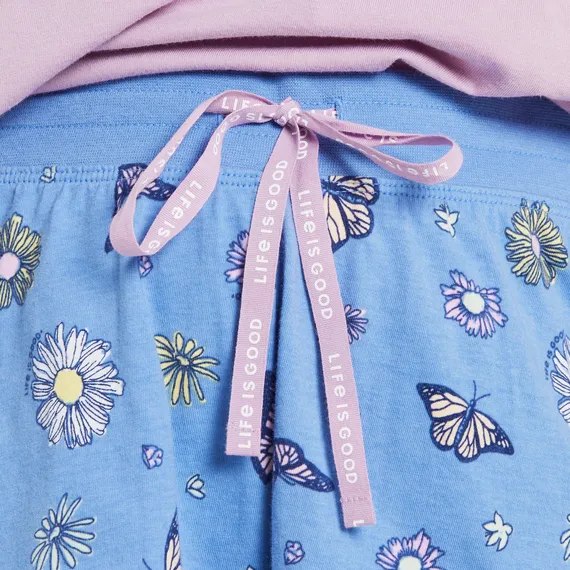 Life is Good Women's Beauty is All Directions Pattern Snuggle Up Sleep Short