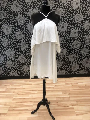 Light Cold-Shoulder Dress