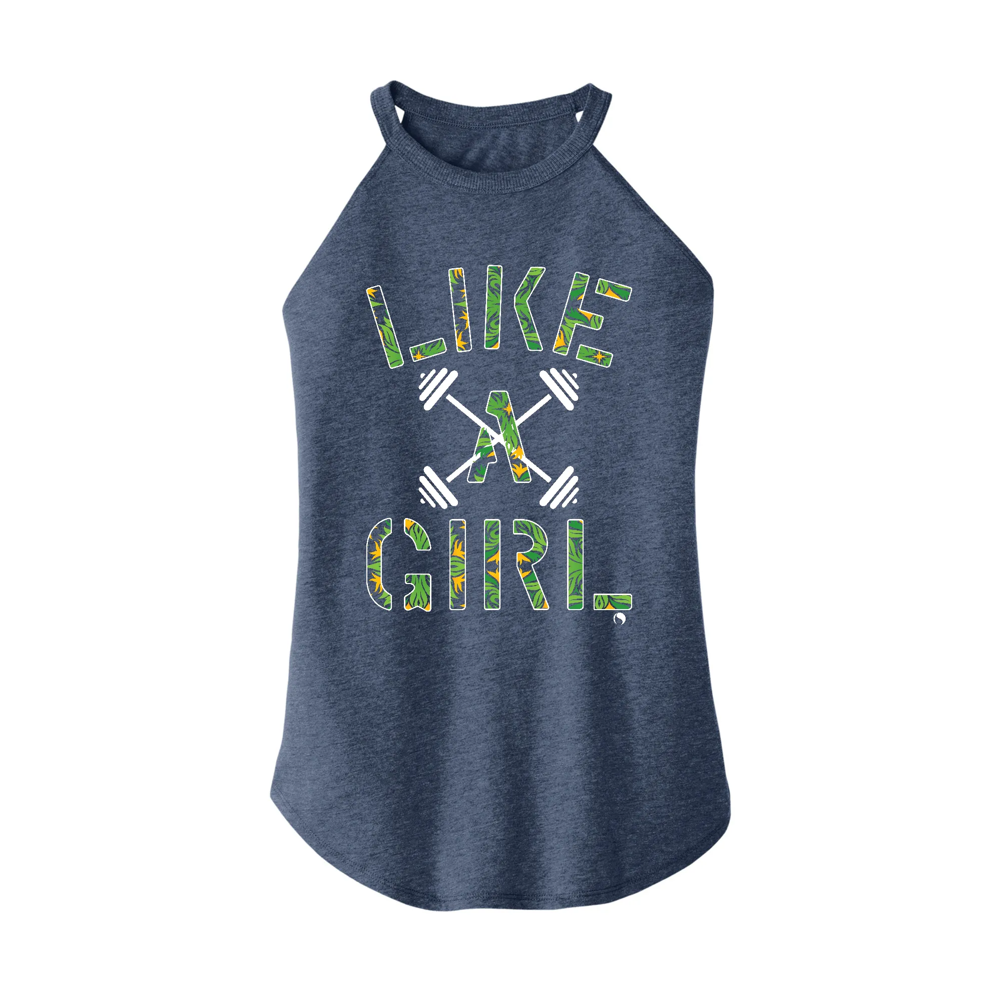 Like a Girl Rocker Tank Top