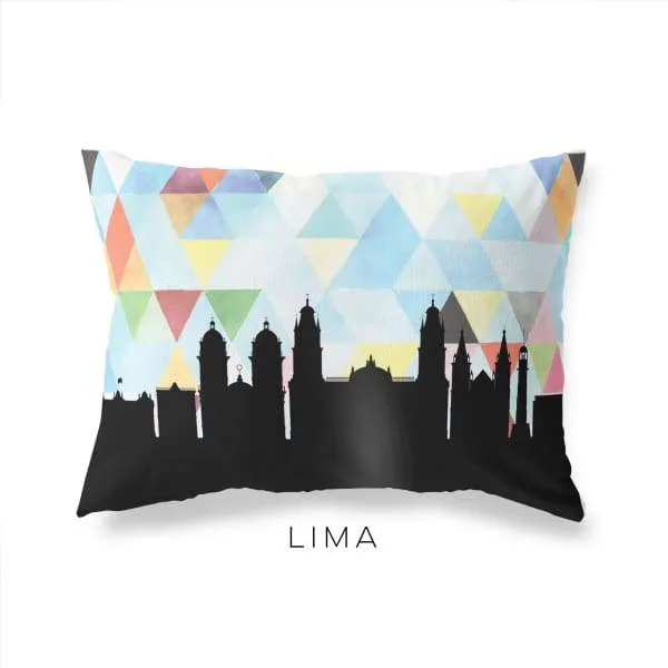 Lima, Peru geometric skyline