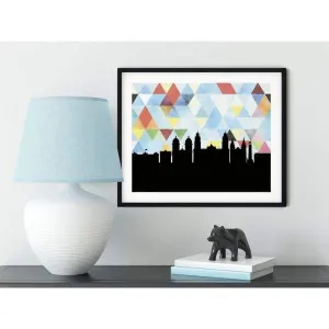 Lima, Peru geometric skyline