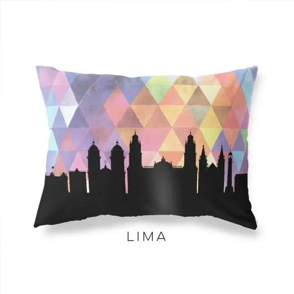 Lima, Peru geometric skyline