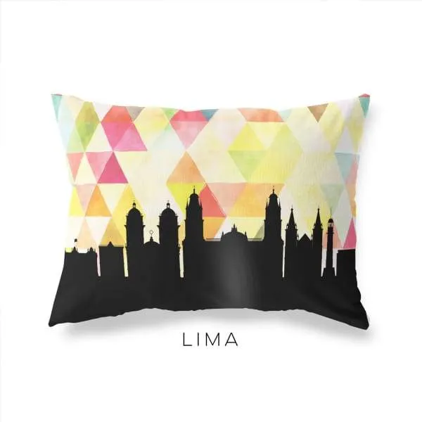Lima, Peru geometric skyline
