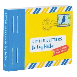 Little Letters To Say Hello