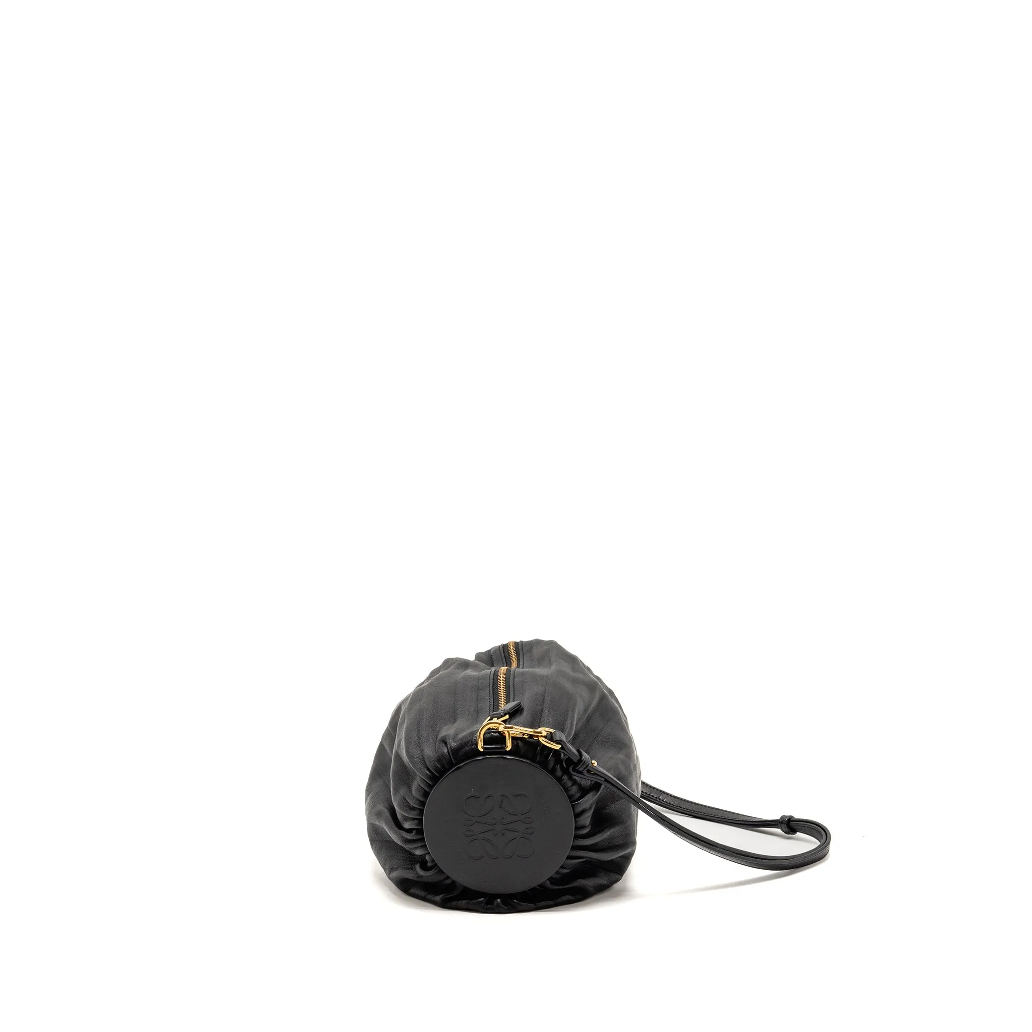 Loewe bracelet pouch lambskin black GHW