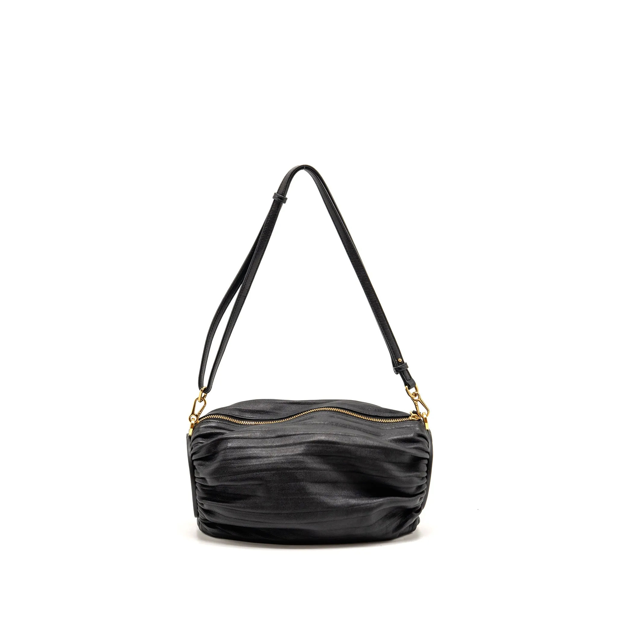 Loewe bracelet pouch lambskin black GHW