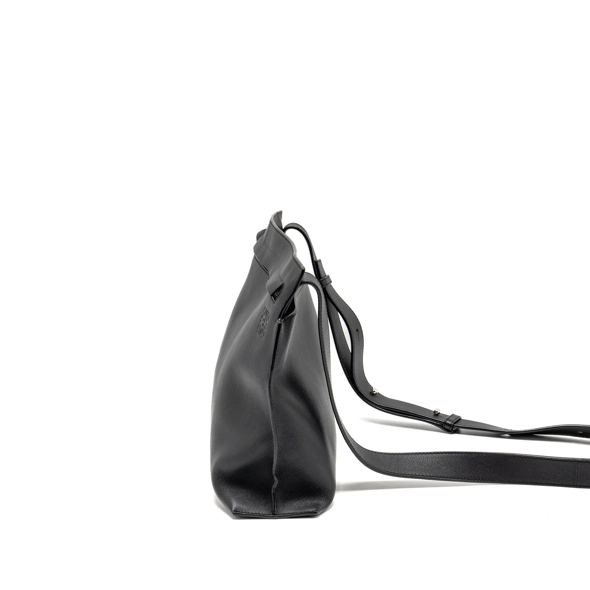 Loewe crossbody men’s messenger bag leather black SHW