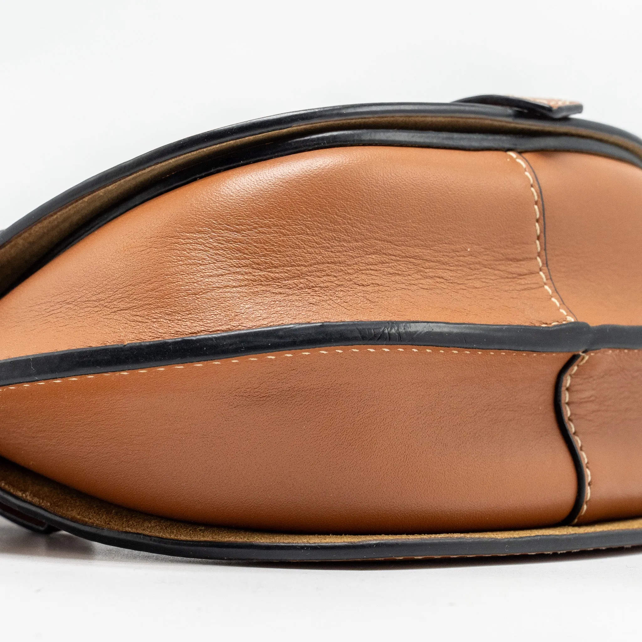 Loewe Mini Gate Belt Bag Calfskin Tan GHW
