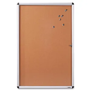 Lorell Enclosed Cork Bulletin Boards