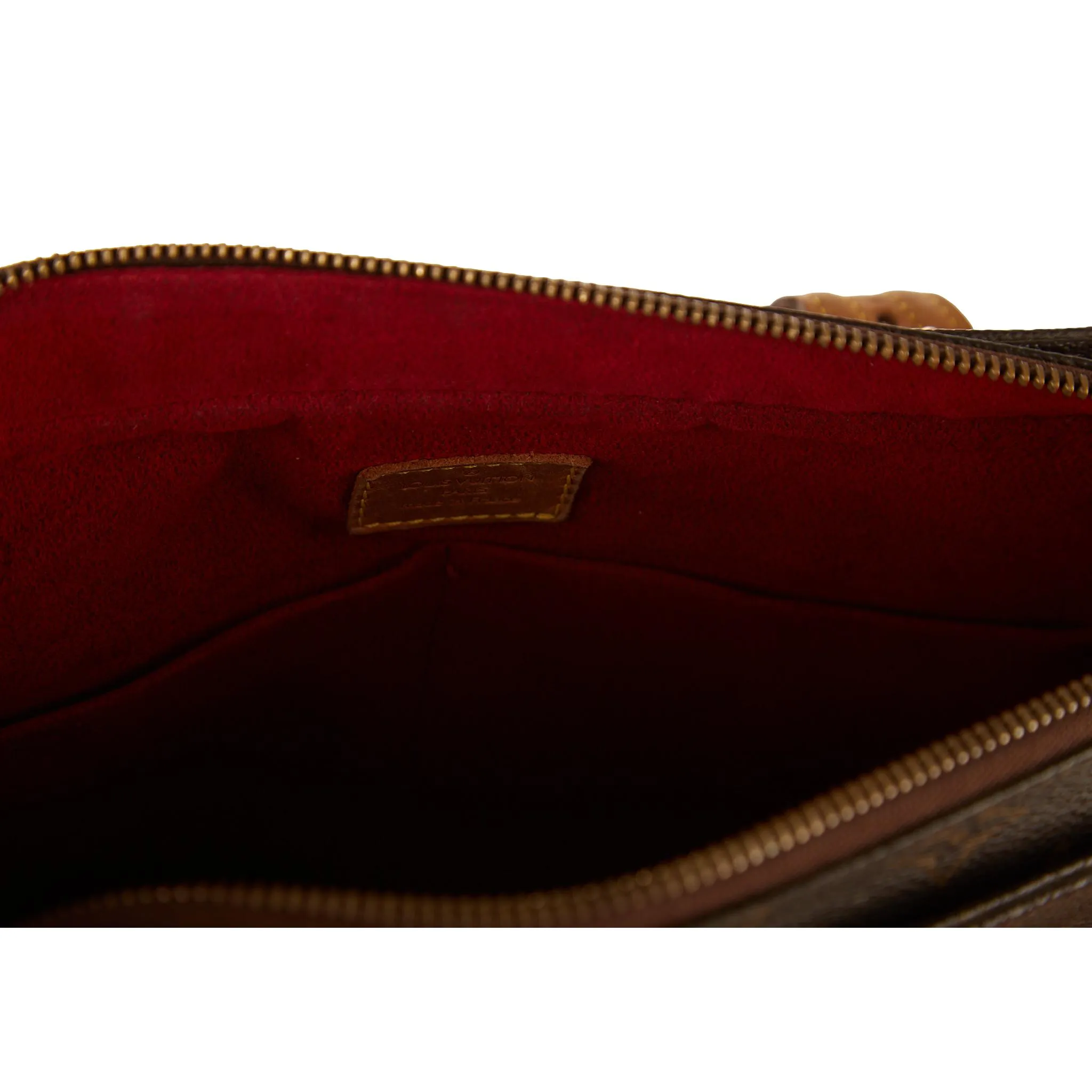 Louis Vuitton Brown Monogram Pocket Shoulder Bag