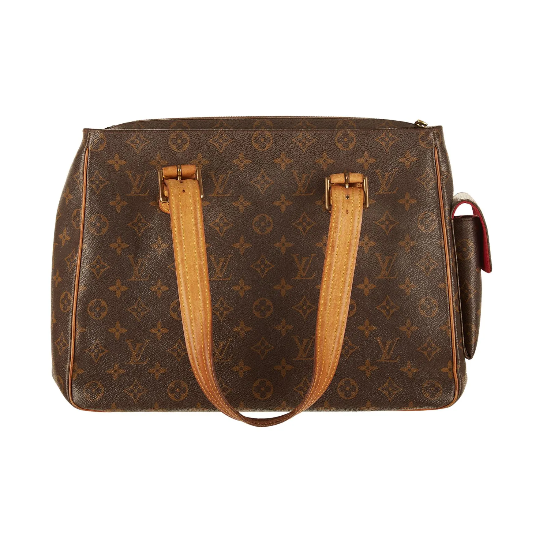 Louis Vuitton Brown Monogram Pocket Shoulder Bag