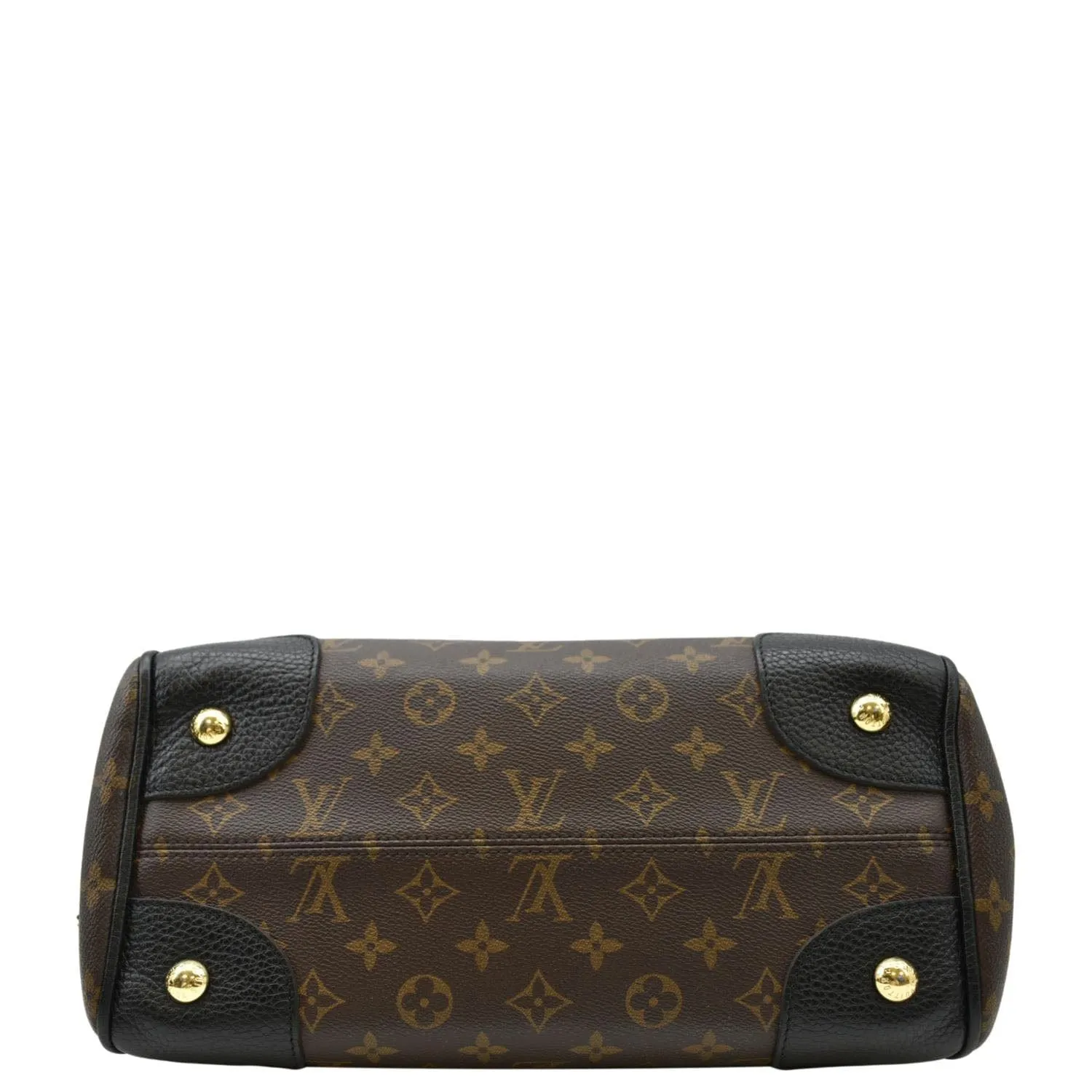 LOUIS VUITTON Estrela MM Monogram Canvas Shoulder Bag Brown