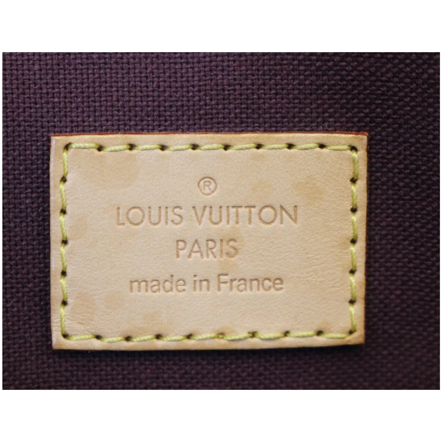 LOUIS VUITTON Iena MM Monogram Canvas Shoulder Bag Brown