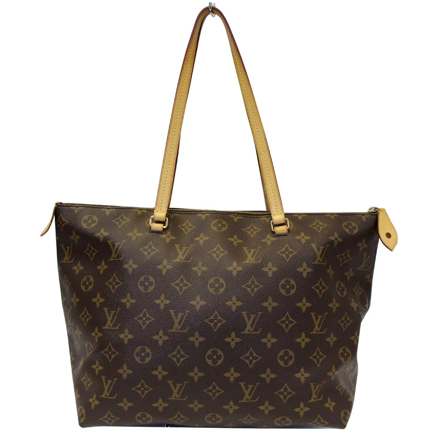 LOUIS VUITTON Iena MM Monogram Canvas Shoulder Bag Brown
