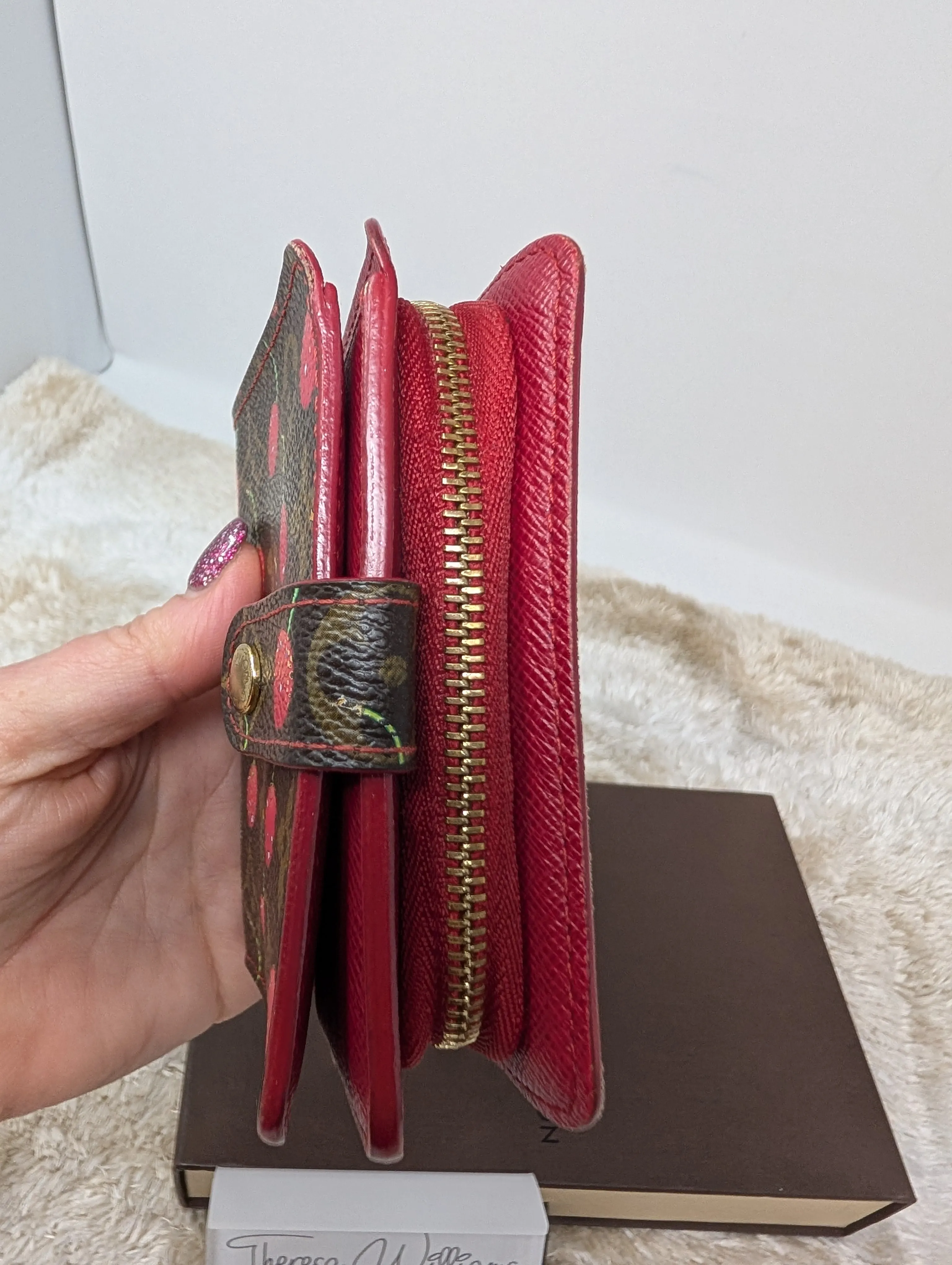 LOUIS VUITTON LIMITED CHERRIES COMPACT WALLET