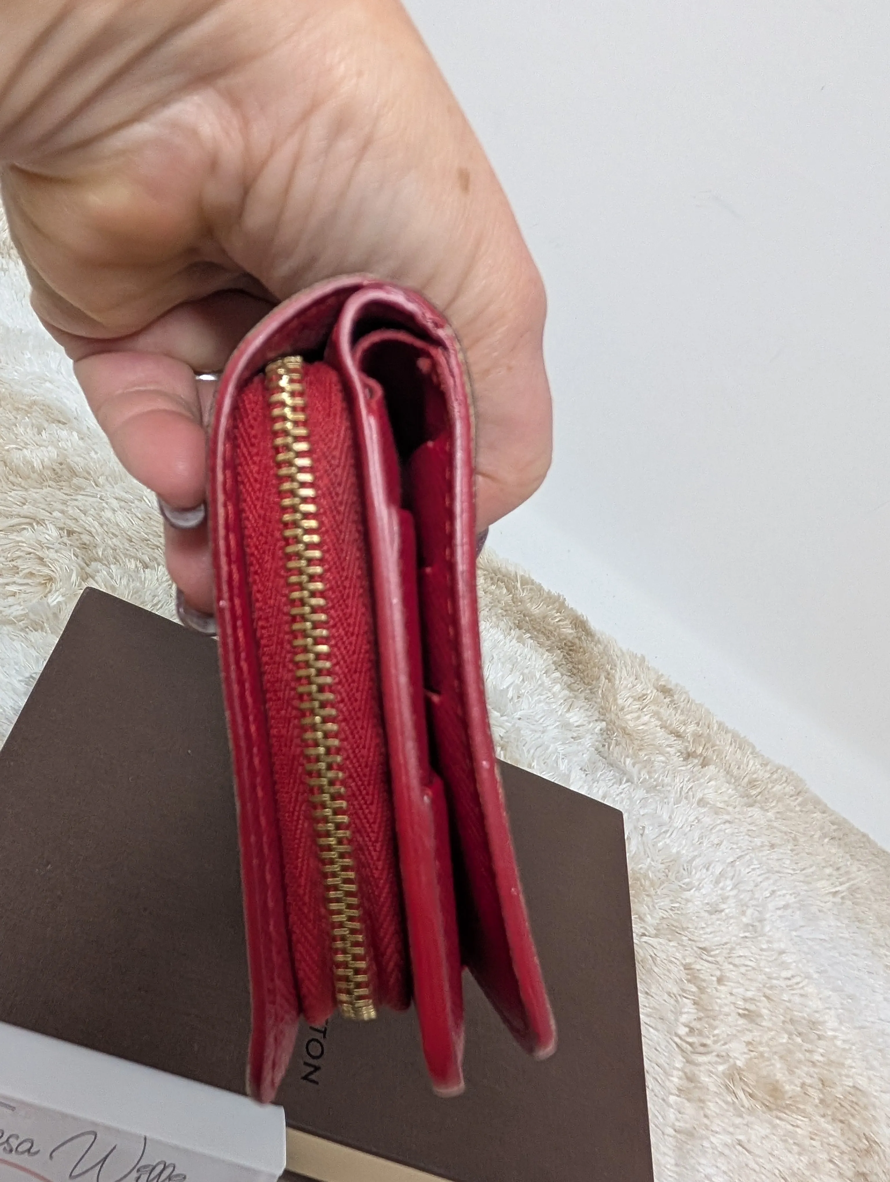 LOUIS VUITTON LIMITED CHERRIES COMPACT WALLET