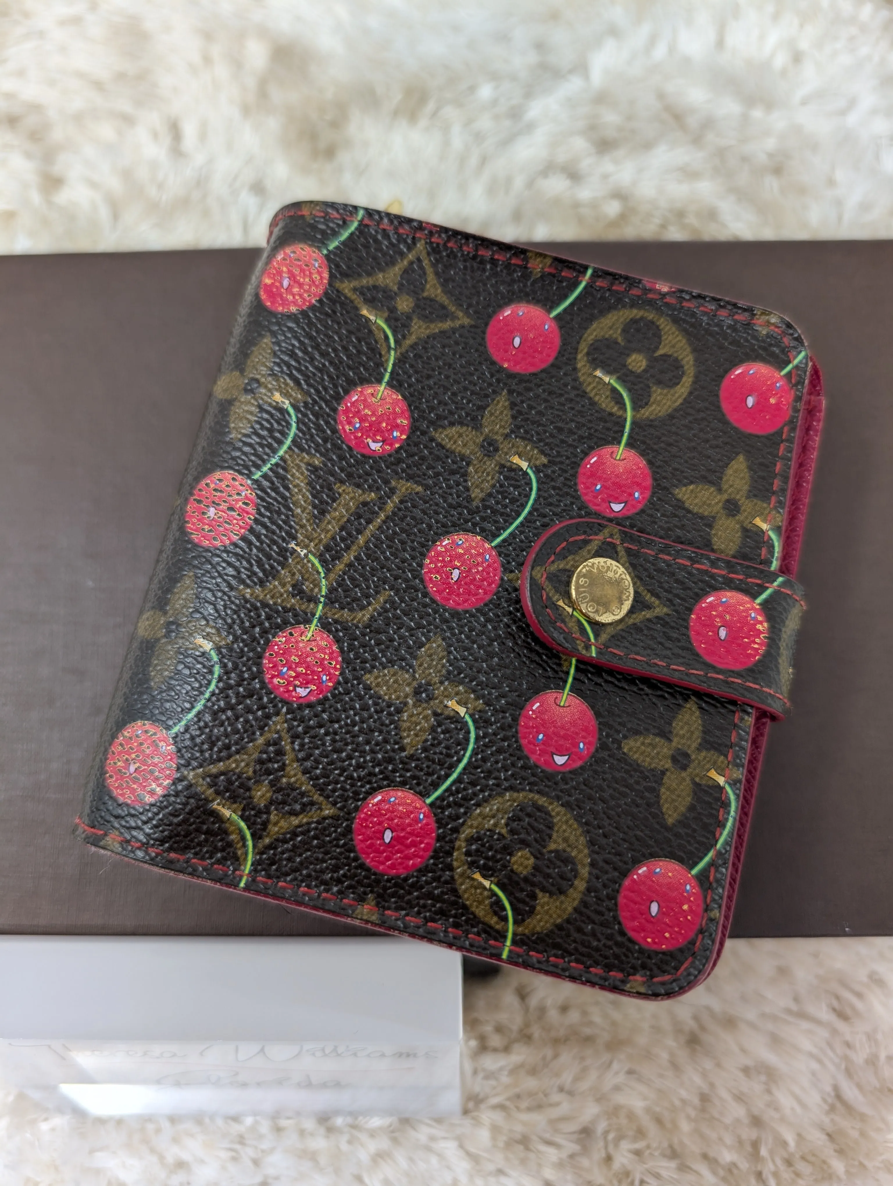 LOUIS VUITTON LIMITED CHERRIES COMPACT WALLET