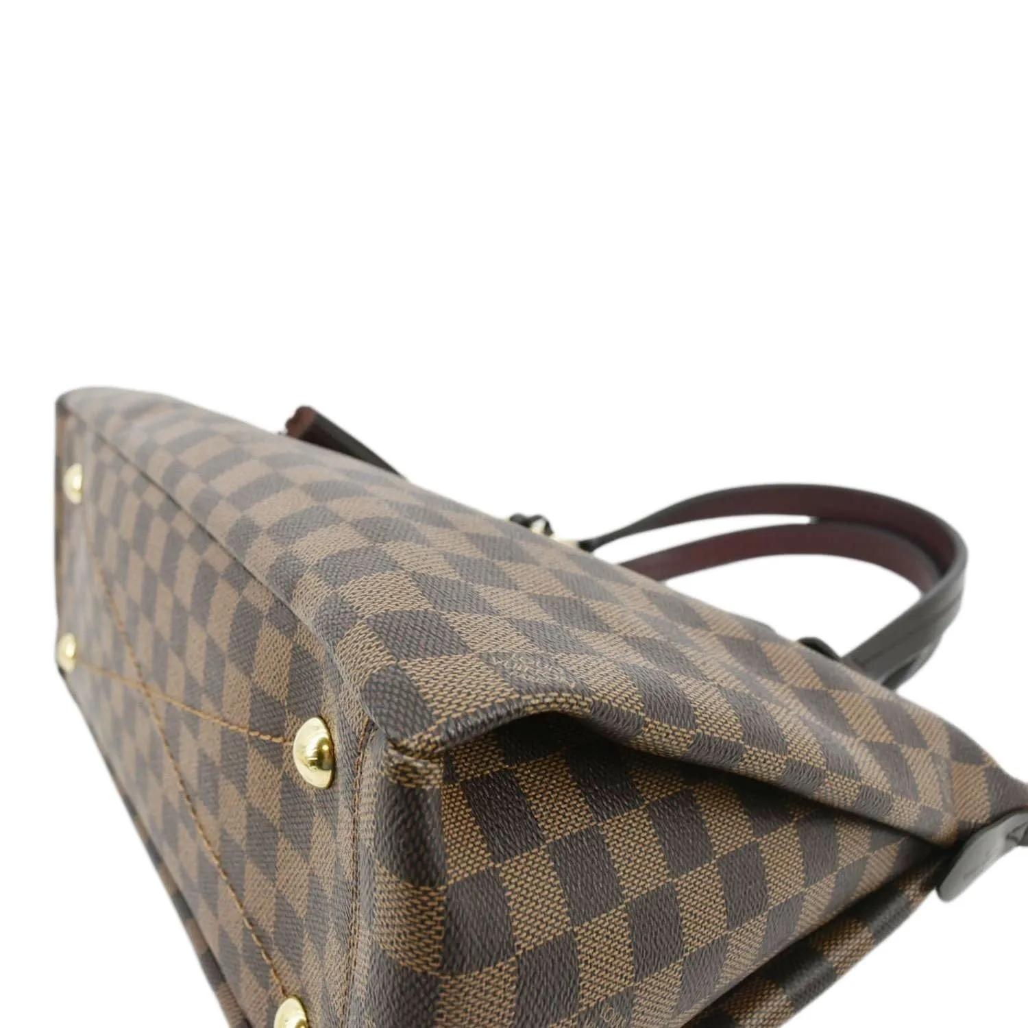 LOUIS VUITTON Lymington Damier Ebene Shoulder Bag Brown