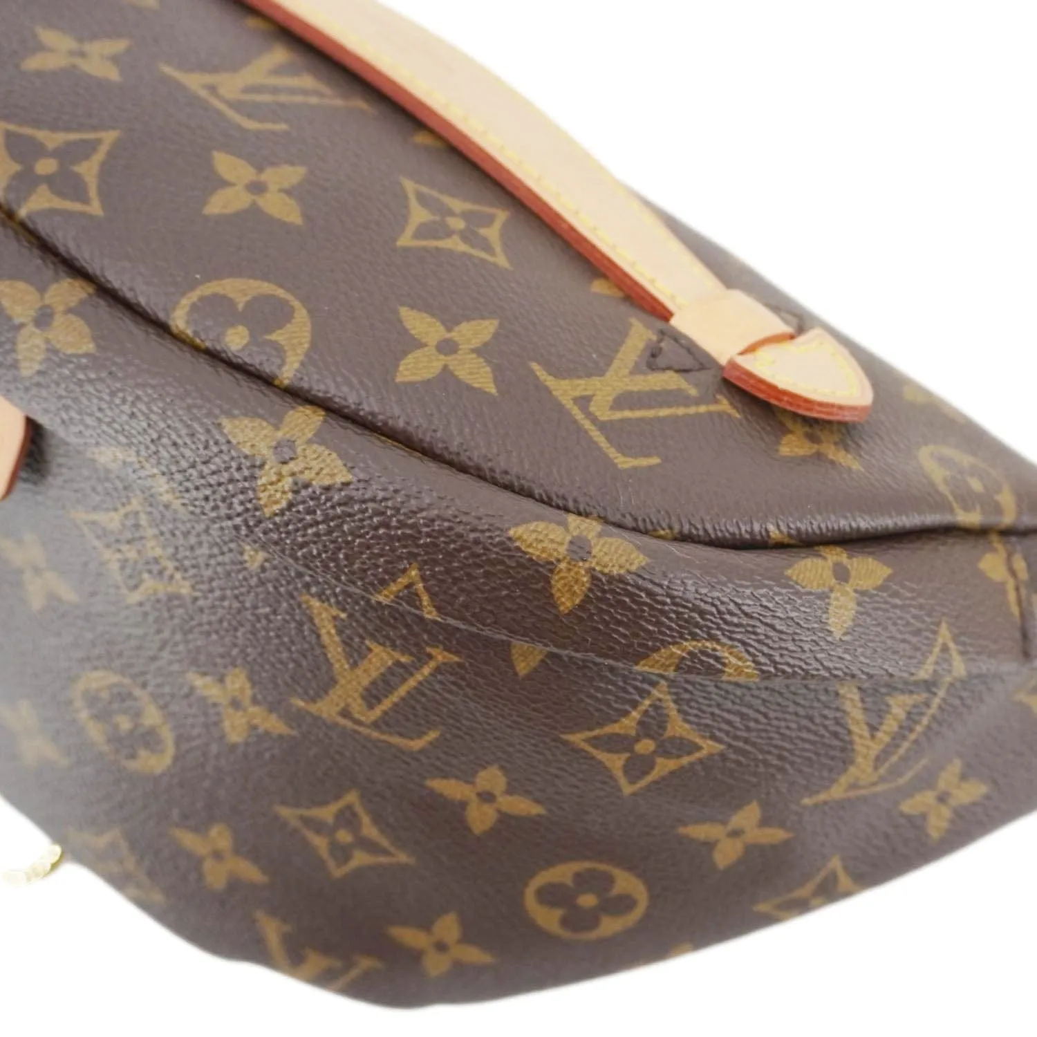 LOUIS VUITTON Monogram Canvas Bumbag Brown