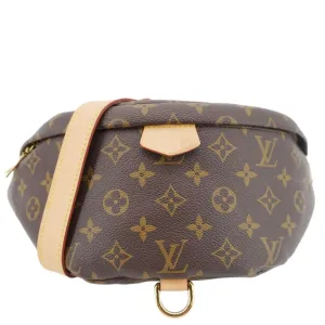 LOUIS VUITTON Monogram Canvas Bumbag Brown