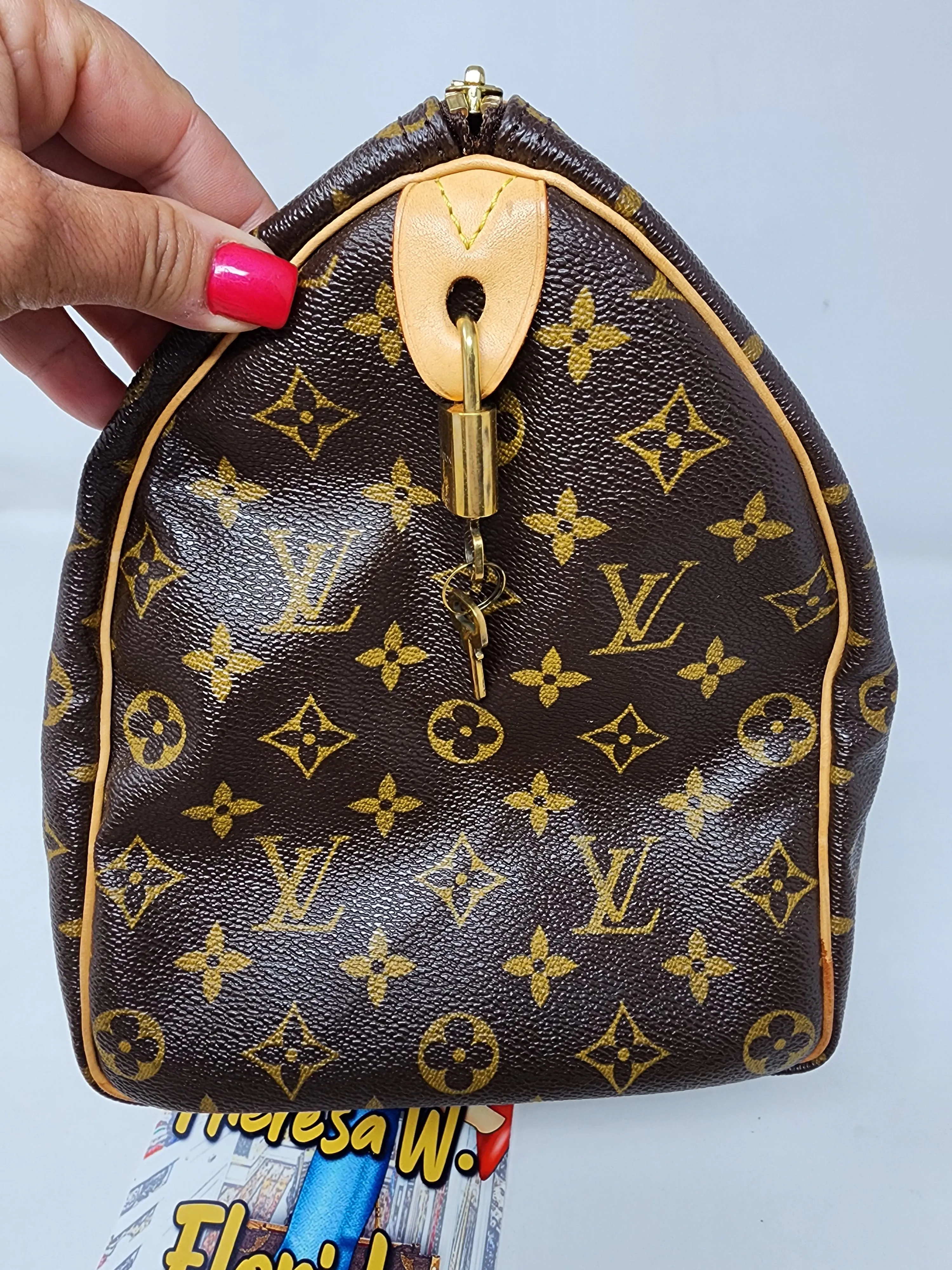 LOUIS VUITTON MONOGRAM SPEEDY 35