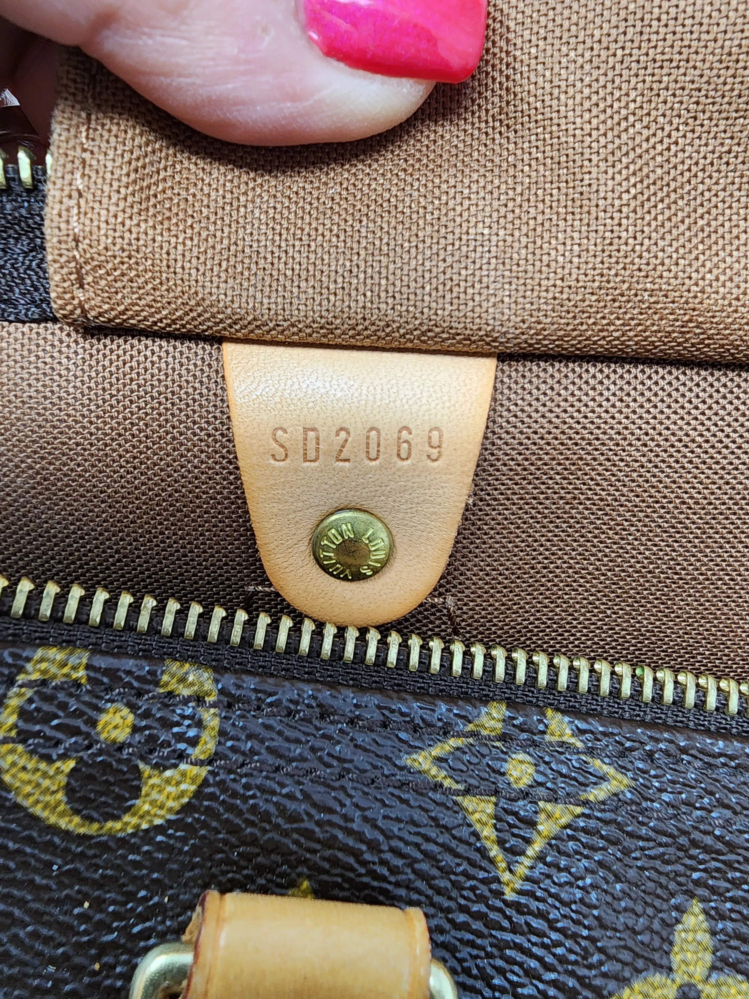 LOUIS VUITTON MONOGRAM SPEEDY 35