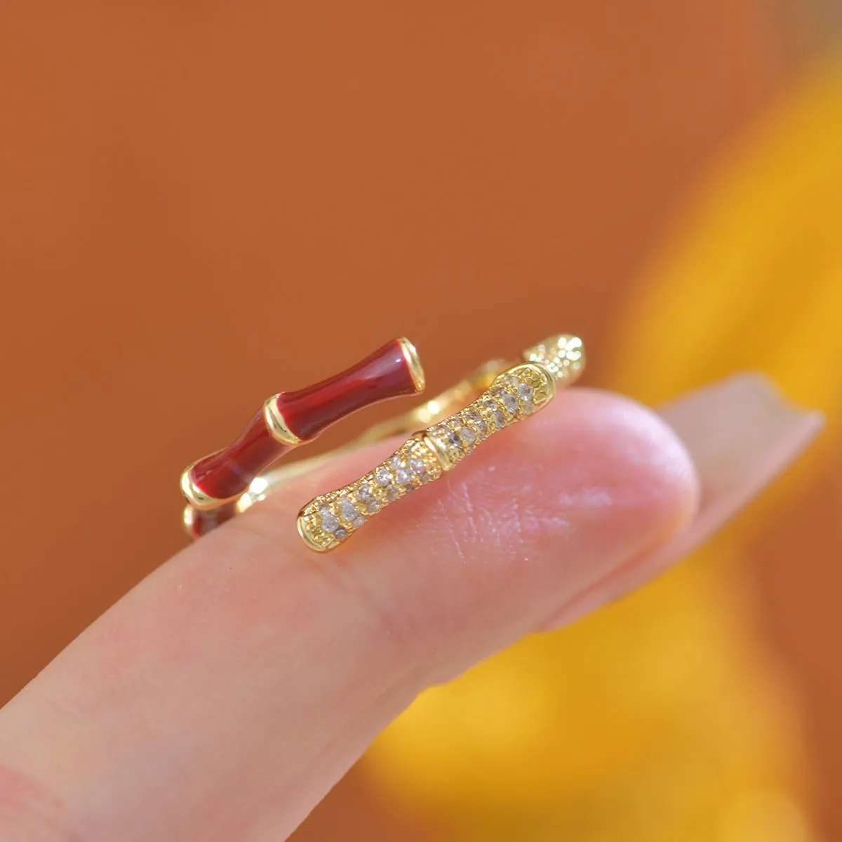 Lucky Bamboo Ring