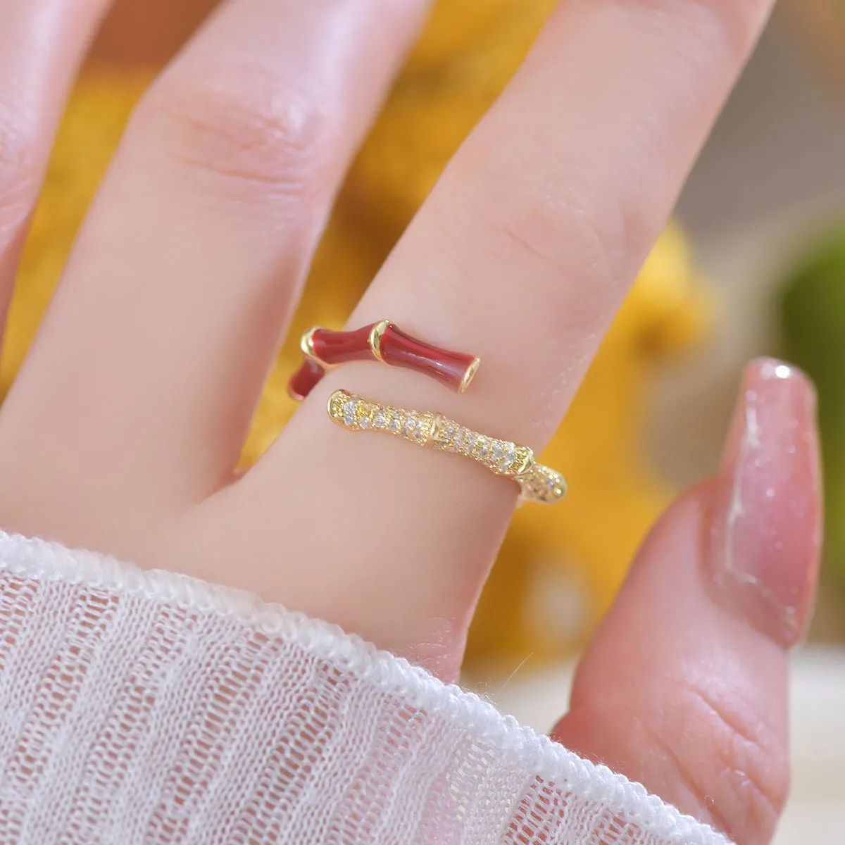 Lucky Bamboo Ring